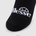 elegante frimo pack de 3 calcetines invisibles accesorios Ellesse negro PZZNT497 - Image 3