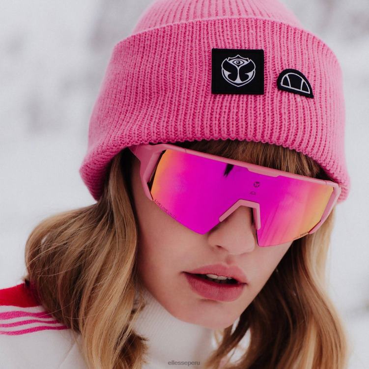 elegante gorro del mundo del mañana accesorios Ellesse rosa PZZNT256 - Image 2