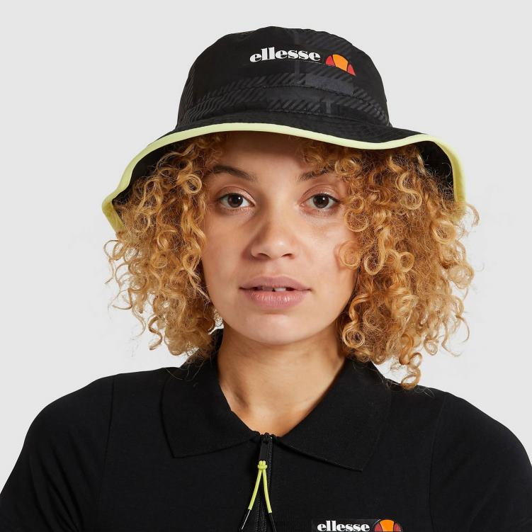 elegante sombrero de pescador bolia accesorios Ellesse negro PZZNT252 - Image 1