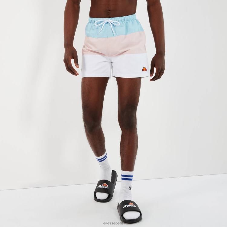 hombres bañador cielo ropa Ellesse azul/azul marino/blanco PZZNT448 - Image 2
