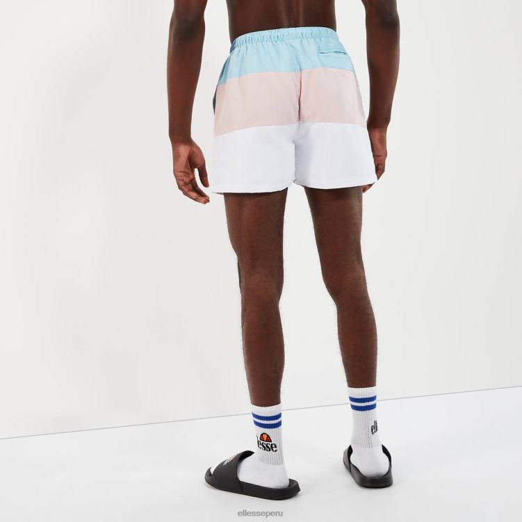 hombres bañador cielo ropa Ellesse azul/azul marino/blanco PZZNT448 - Image 4
