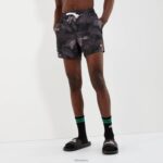 hombres bañador hollin ropa Ellesse negro PZZNT442 - Image 2