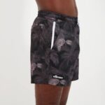hombres bañador hollin ropa Ellesse negro PZZNT442 - Image 3