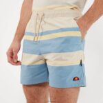 hombres bañador theroso ropa Ellesse beige/azul PZZNT444 - Image 5