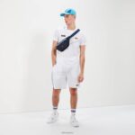 hombres bercy corto ropa Ellesse blanco PZZNT417