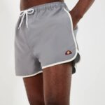 hombres cabañas nadar corto ropa Ellesse gris PZZNT452 - Image 4