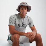 hombres camiseta Aiden 2 ropa Ellesse marga gris PZZNT351 - Image 2