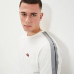 hombres camiseta capurso ropa Ellesse blanquecino PZZNT379 - Image 3