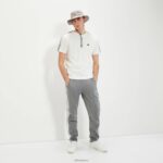 hombres camiseta capurso ropa Ellesse blanquecino PZZNT379 - Image 5