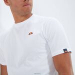 hombres camiseta chelo ropa Ellesse blanco PZZNT381 - Image 3