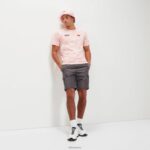 hombres camiseta cristia ropa Ellesse Rosa claro PZZNT339 - Image 2