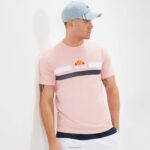 hombres camiseta de abril ropa Ellesse Rosa claro PZZNT370