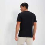 hombres camiseta de allegrio ropa Ellesse negro PZZNT358 - Image 4
