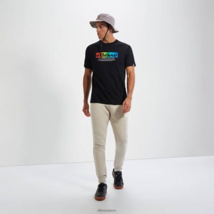 hombres camiseta de allegrio ropa Ellesse negro PZZNT358