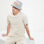 hombres camiseta de carpinona ropa Ellesse beige PZZNT373