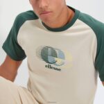 hombres camiseta de perrow ropa Ellesse beige PZZNT350 - Image 5