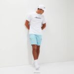 hombres camiseta de vana ropa Ellesse blanco PZZNT338 - Image 2