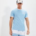 hombres camiseta meduno ropa Ellesse azul claro PZZNT402