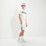 hombres camiseta murillo ropa Ellesse blanquecino PZZNT404 - Image 5