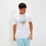 hombres camiseta pablo ropa Ellesse blanco PZZNT341 - Image 3