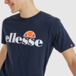 hombres camiseta sl prado ropa Ellesse Armada PZZNT367 - Image 4