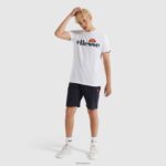 hombres camiseta sl prado ropa Ellesse blanco PZZNT368 - Image 6