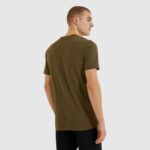 hombres camiseta sl prado ropa Ellesse caqui PZZNT366 - Image 3