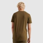 hombres camiseta sl prado ropa Ellesse caqui PZZNT366 - Image 7