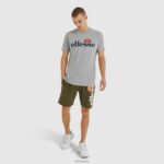 hombres camiseta sl prado ropa Ellesse marga gris PZZNT365 - Image 2