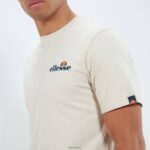 hombres camiseta triscia ropa Ellesse beige PZZNT361 - Image 4