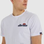 hombres camiseta vudú ropa Ellesse blanco PZZNT408 - Image 4