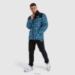 hombres chaqueta acolchada lecta ropa Ellesse multi PZZNT464 - Image 2