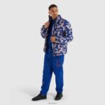hombres chaqueta acolchada versetto ropa Ellesse multi PZZNT466 - Image 2
