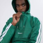 hombres chaqueta blair ropa Ellesse verde PZZNT273 - Image 4