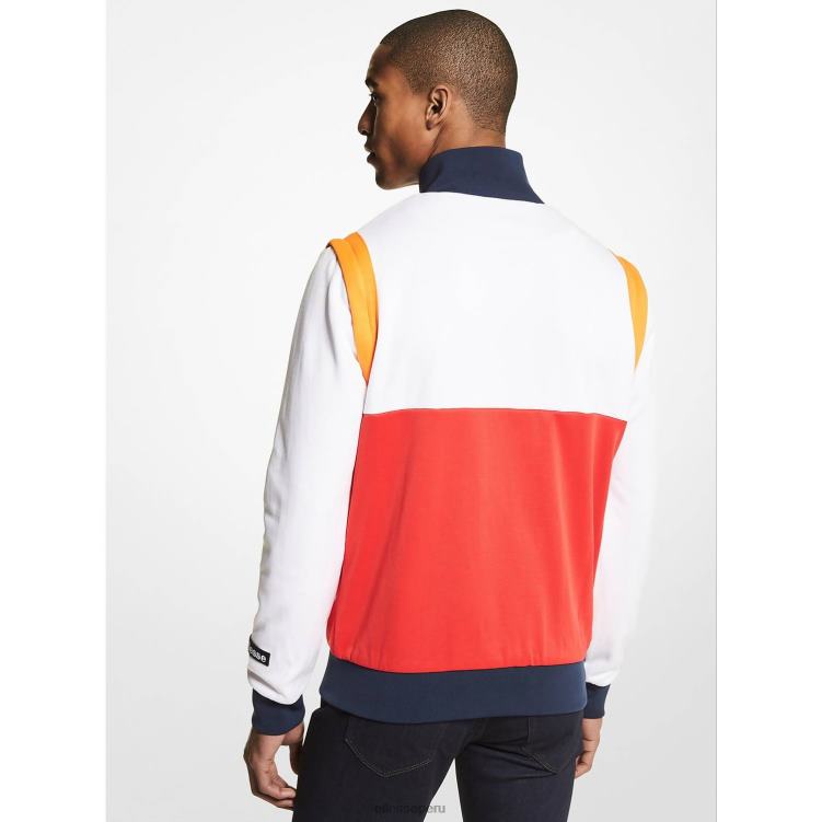 hombres chaqueta deportiva tejida mk ropa Ellesse a rayas PZZNT327 - Image 2