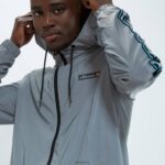 hombres chaqueta landorus con cremallera completa ropa Ellesse reflexivo PZZNT267 - Image 5