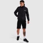 hombres chaqueta moralez fz ropa Ellesse negro PZZNT284 - Image 2