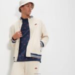 hombres chaqueta mutena ropa Ellesse beige PZZNT265