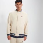 hombres chaqueta mutena ropa Ellesse beige PZZNT265 - Image 3