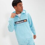 hombres chaqueta zavelo oh ropa Ellesse azul claro PZZNT266 - Image 3