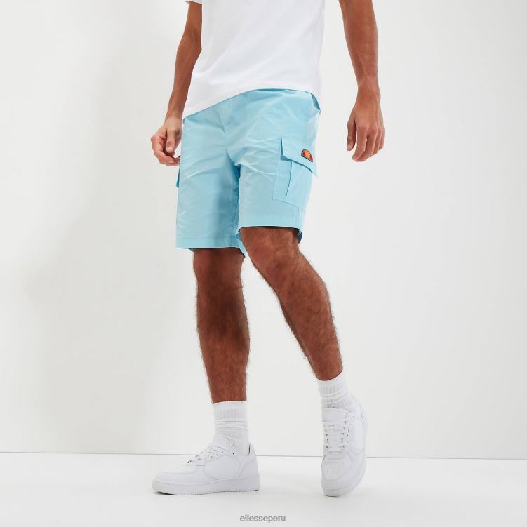 hombres chicos cortos ropa Ellesse azul claro PZZNT418 - Image 2