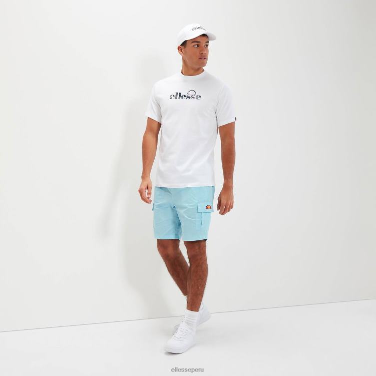hombres chicos cortos ropa Ellesse azul claro PZZNT418 - Image 1