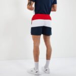 hombres cielo nadar corto ropa Ellesse rojo/azul marino/blanco PZZNT458 - Image 3