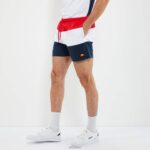 hombres cielo nadar corto ropa Ellesse rojo/azul marino/blanco PZZNT458 - Image 4