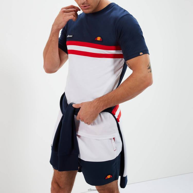 hombres cielo nadar corto ropa Ellesse rojo/azul marino/blanco PZZNT458 - Image 5