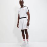 hombres constante corto ropa Ellesse blanco PZZNT423 - Image 4