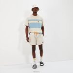 hombres los caballeros nadan cortos ropa Ellesse beige PZZNT446 - Image 2