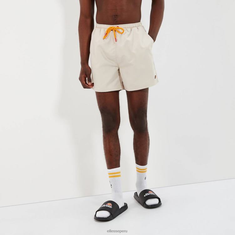 hombres los caballeros nadan cortos ropa Ellesse beige PZZNT446 - Image 3
