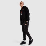 hombres pantalón de chándal ezio ropa Ellesse negro PZZNT332 - Image 2