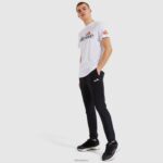 hombres pantalón de chándal ezio ropa Ellesse negro PZZNT332 - Image 6